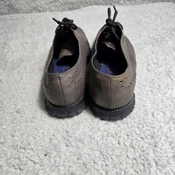 Cole Haan Zerogrand Wingtip Oxford Mens 11M Gray C30720 Excellent Brogue Leather main image 6
